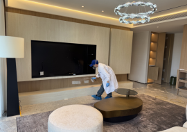 杭州蕭山望闕軒 200㎡精裝大宅除醛治理